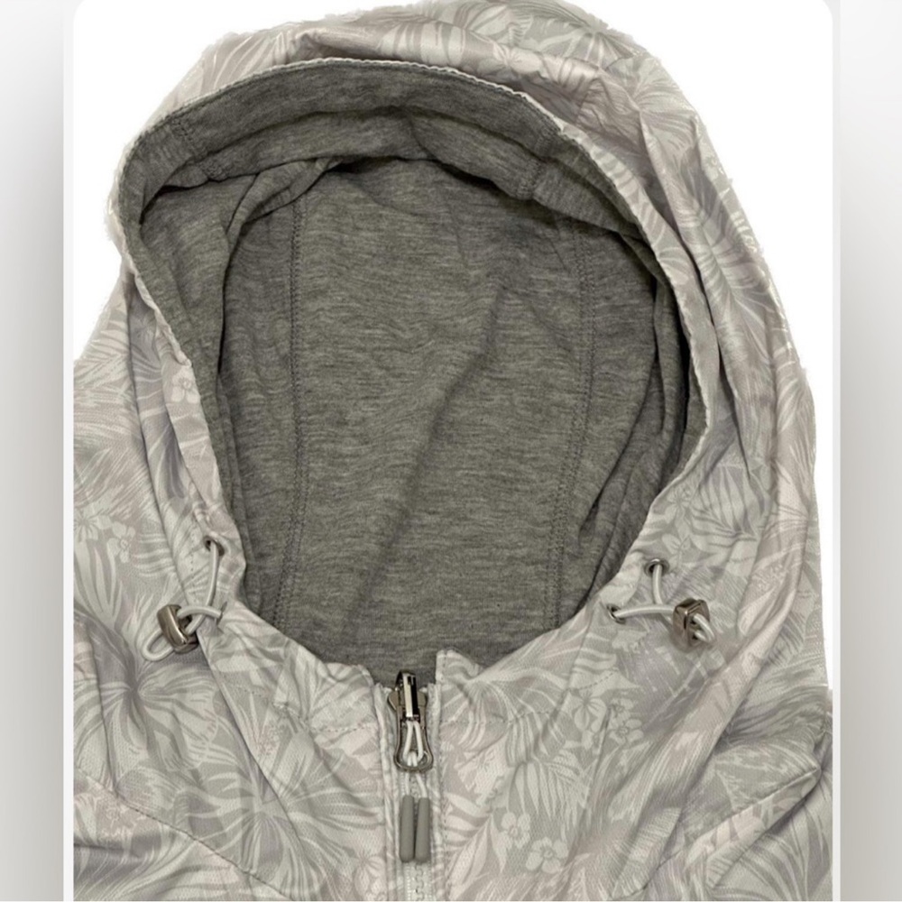 Zeroxposur Gray Palms Reversible Jacket~Size L - Picture 3 of 11